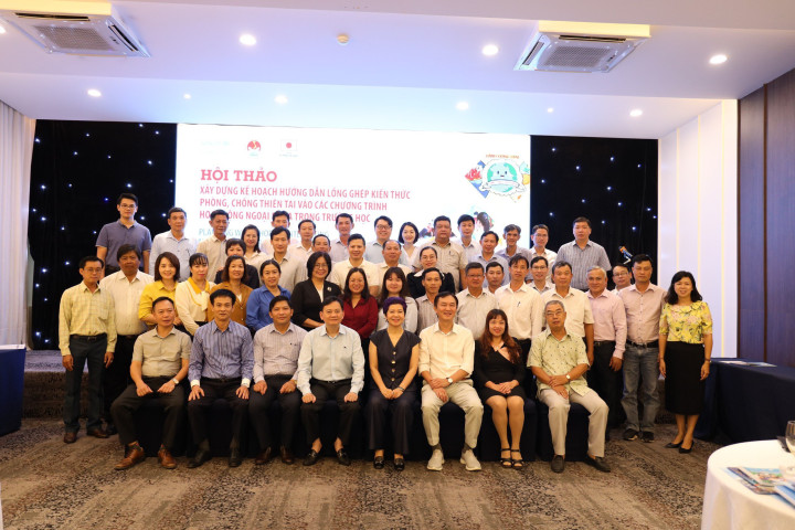 Hội thảo “Xây dựng Kế hoạch hướng dẫn lồng ghép kiến thức phòng, chống thiên tai vào các chương trình hoạt động ngoại khóa trong trường học”