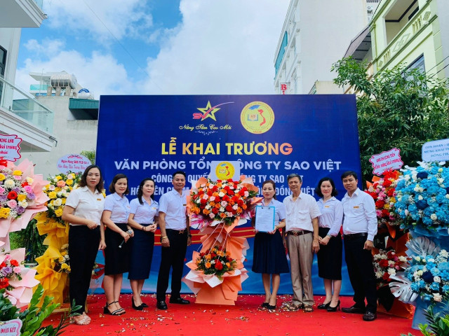 Công ty Cổ phần Dịch vụ Thương mại Sao Việt trở thành hội viên tập thể Hội Giáo dục chăm sóc sức khỏe cộng đồng Việt Nam