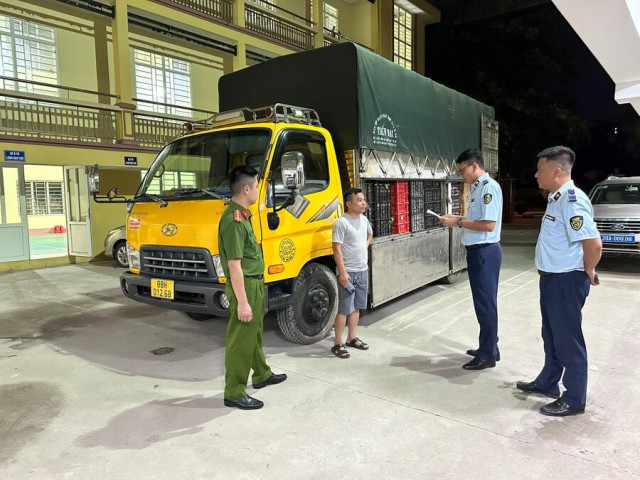 Thái Nguyên phát hiện gần 1,5 tấn hoa quả nhập lậu không rõ nguồn gốc xuất xứ