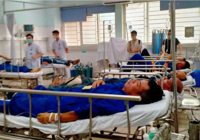 Hải Phòng: 70 công nhân ở một nhà máy đóng tàu nghi ngờ bị ngộ độc thực phẩm sau bữa trưa