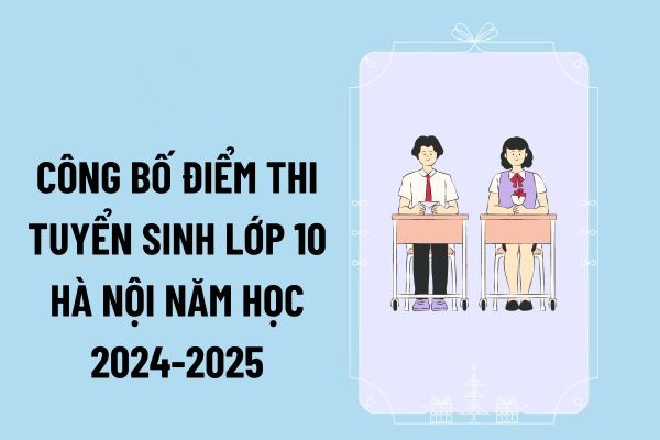 Cách tra cứu điểm thi lớp 10 Hà Nội năm học 2024-2025