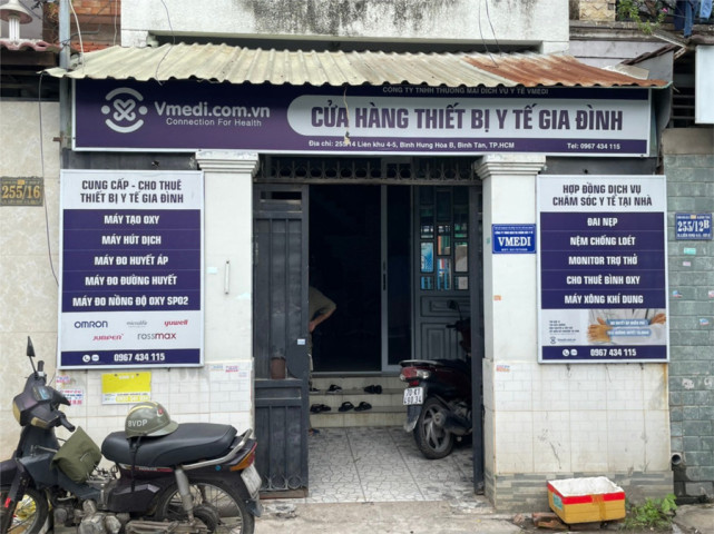 TP. Hồ Chí Minh phát hiện một công ty quảng cáo cung cấp dịch vụ truyền nước biển tại nhà