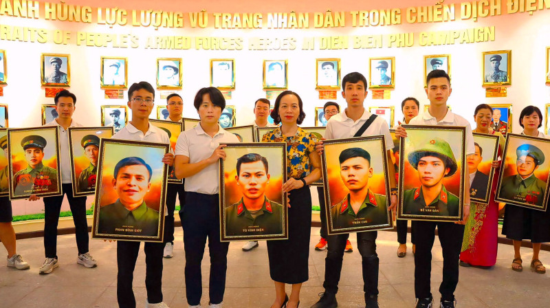 Team Lee phục dựng hàng nghìn bức ảnh chân dung Liệt sĩ