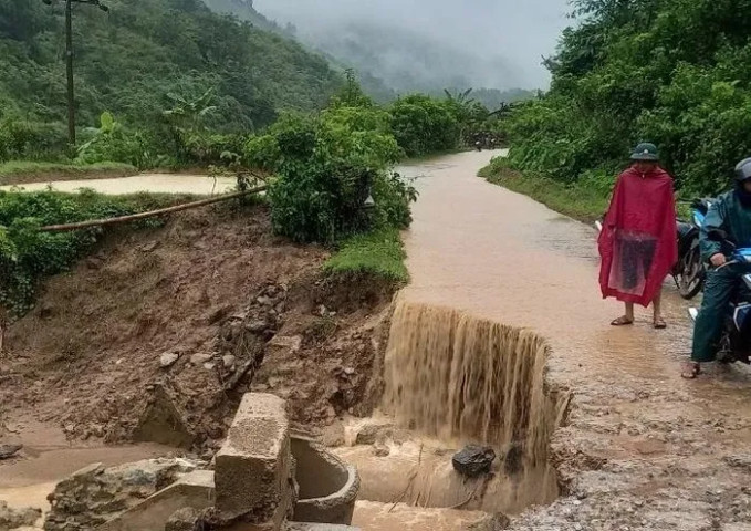 Điện Biên: Ghi nhận nhiều thiệt hại do mưa lũ