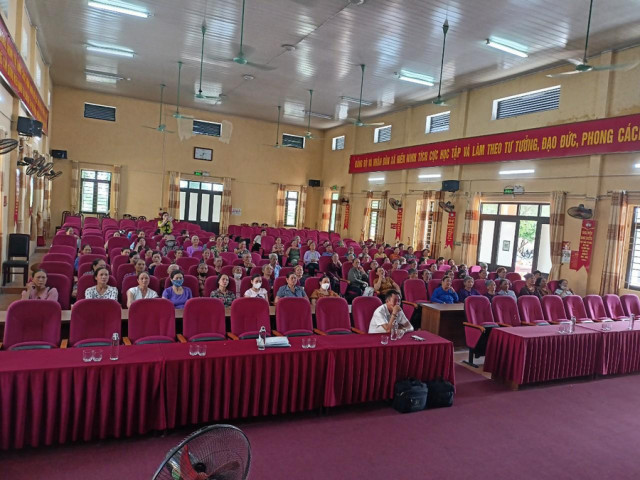 Milk Codoca Hi Canxi tham gia hội nghị truyền thông về nâng cao chất lượng dân số xã Hiền Ninh và huyện Sóc Sơn