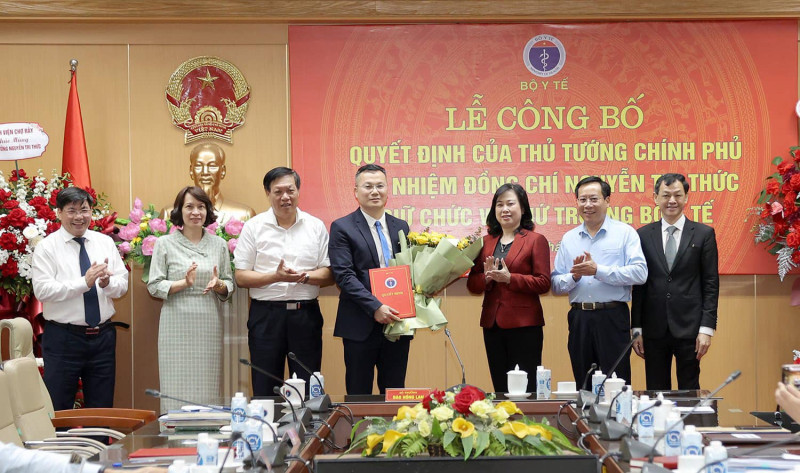 Ông Nguyễn Toàn Thắng giữ chức vụ Phó Chánh Văn phòng Bộ Y tế