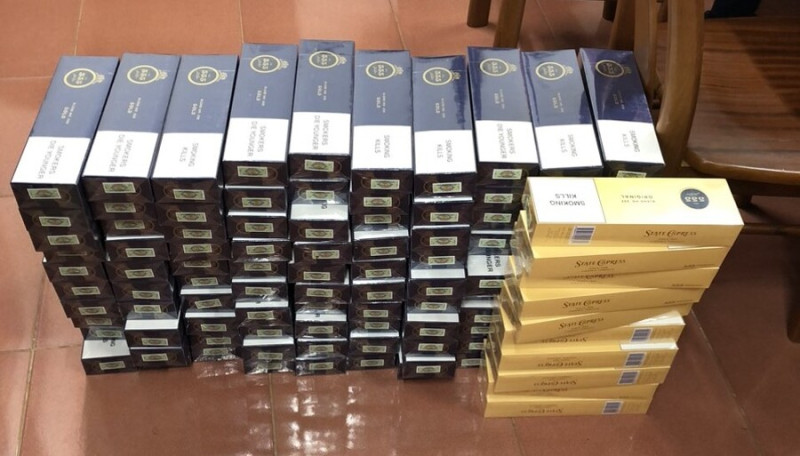 Gia Lai xử phạt vi phạm hành chính 60 triệu đồng đối với 1 cá nhân buôn bán thuốc lá điếu nhập lậu