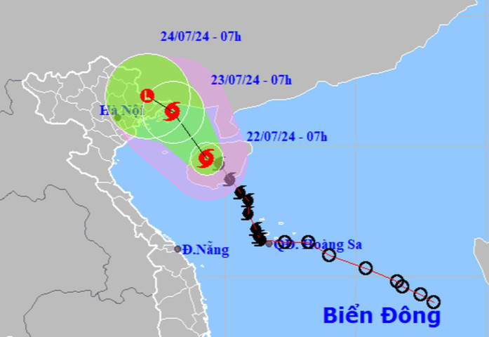 Nghệ An ban hành công điện hỏa tốc chỉ đạo ứng phó với bão số 2