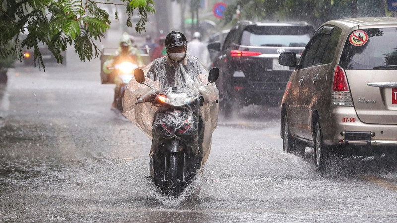 Dự báo thời tiết ngày 22/7: Bắc Bộ ngày nắng gián đoạn, chiều tối có thể có mưa to