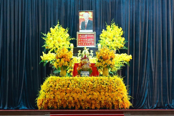TP. Hồ Chí Minh thông báo Lễ viếng và Lễ truy điệu Tổng Bí thư Nguyễn Phú Trọng tại Hội trường Thống Nhất