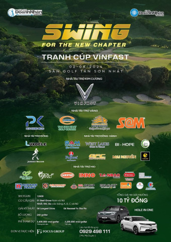 Giải Golf Câu lạc bộ Doanh nhân Sài Gòn chính thức khởi động