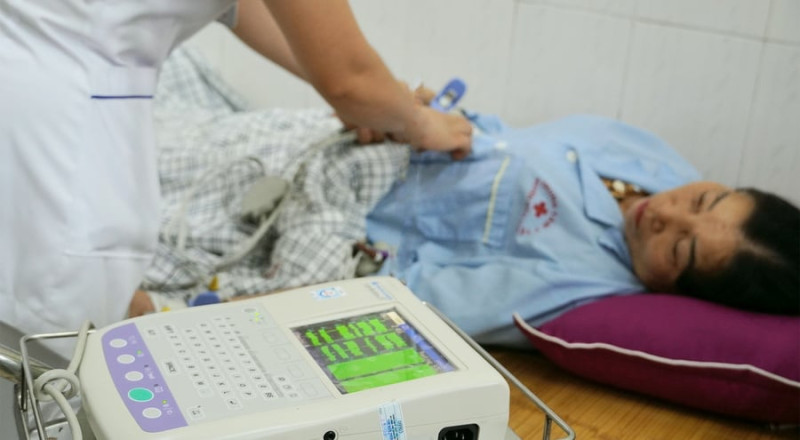Phú Thọ: Điều trị cho bệnh nhân 56 tuổi nhịp tim chậm