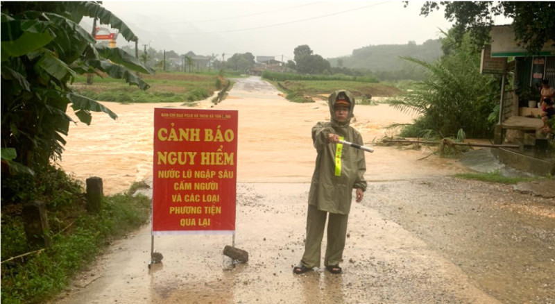 Tuyên Quang: Khẩn trương ứng phó, khắc phục thiệt hại mưa lũ