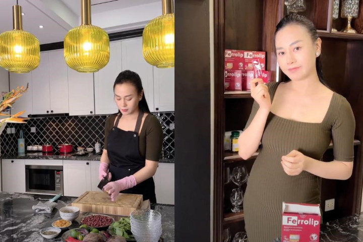 Phương Oanh quay trở lại “bếp nàng Ỉn” và bật mí món bảo bối từ đầu thai kỳ của cô