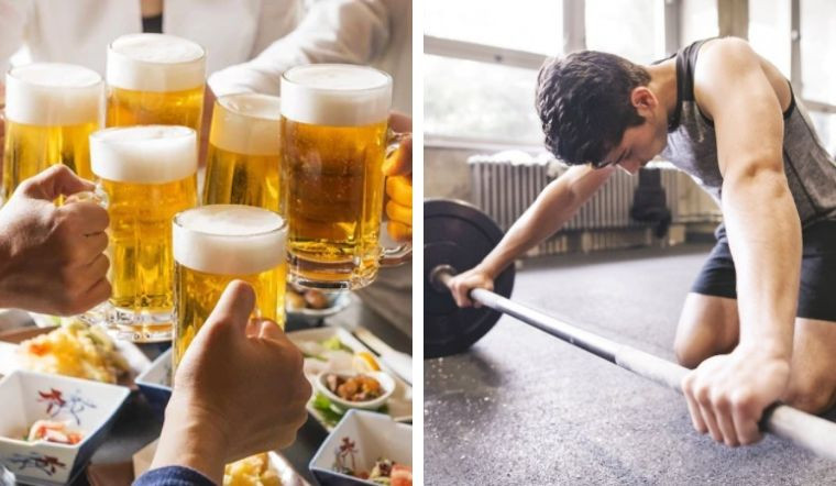 Có nên tập thể dục khi bị say rượu không?