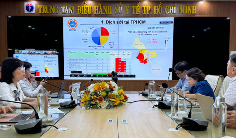 TP. Hồ Chí Minh: Triển khai 2 nhóm giải pháp quan trọng giúp kiểm soát hiệu quả dịch bệnh sởi