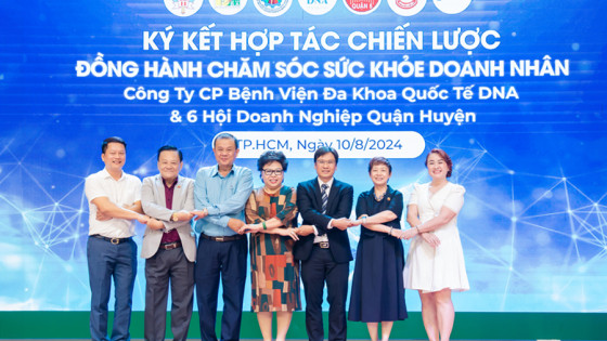 Bệnh viện Quốc tế DNA đồng hành chăm sóc sức khỏe cho các doanh nhân