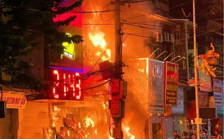 Bắc Ninh: Xảy ra vụ cháy tại cửa hàng hoa sáp, rất may không gây thiệt hại về người