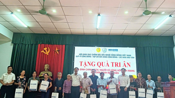 Tri ân gia đình chính sách, người có công với cách mạng có hoàn cảnh khó khăn tại huyện Yên Thành, tỉnh Nghệ An