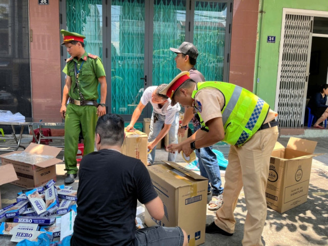 Phú Yên thu giữ 15.300 bao thuốc lá điếu nhập lậu các loại