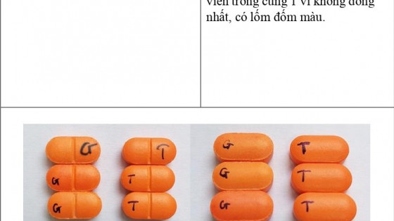 Bộ Y tế cảnh báo thuốc giả Cefixim 200