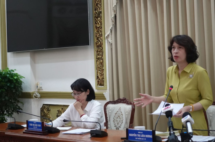 Đại diện Bộ Y tế làm việc với UBND Thành phố Hồ Chí Minh về công tác về công tác phòng, chống dịch