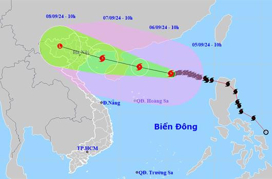 Công điện của Bộ trưởng Bộ Giáo dục và Đào tạo về tăng cường ứng phó với bão số 3