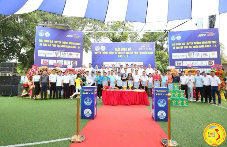 VACHE tại TP. Hồ Chí Minh tham dự khai mạc Giải bóng đá truyền thống đồng hương Kỳ Anh – Hà Tĩnh tại miền Nam