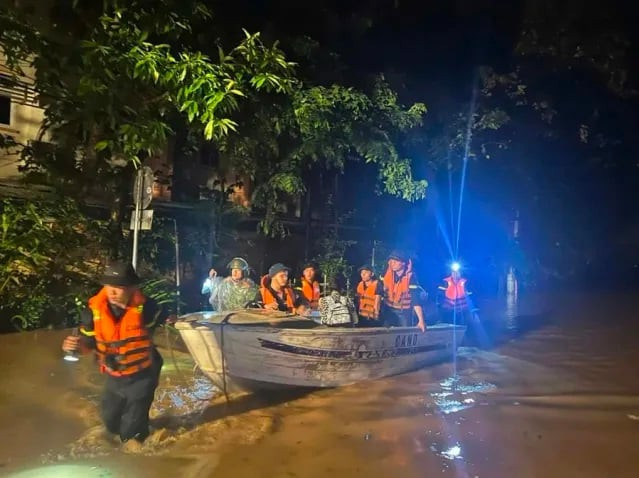 Công tác cứu hộ, cứu nạn tại Thái Nguyên