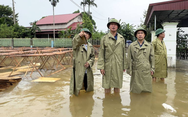 Yên Bái ban hành công điện thứ ba chỉ đạo tập trung ứng phó, khắc phục hậu quả thiên tai do hoàn lưu bão số 3