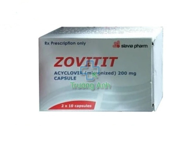 Hà Nội thu hồi thuốc Viên nang chứa vi hạt Zovitit  (Acyclovir 200mg)