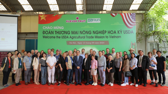 Klever Fruit đón tiếp Phái đoàn thương mại của Bộ Nông nghiệp Hoa Kỳ (USDA)