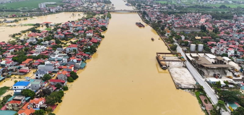 Bắc Ninh rút lệnh báo động số 3 trên sông Cầu