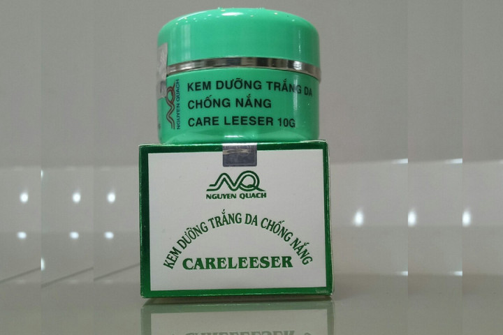 Đình chỉ lưu hành, thu hồi và tiêu hủy mỹ phẩm Kem dưỡng trắng da chống nắng Careleeser không đạt tiêu chuẩn chất lượng