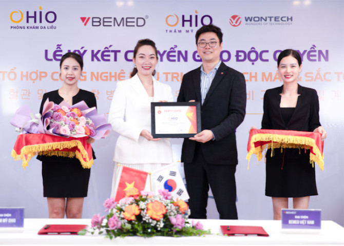 Chuyển giao độc quyền phác đồ trị nám PBS Premium tại Phòng khám da liễu OHIO