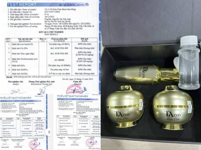 Tổng làm hồng Thảo Anh có coi thường sức khỏe phụ nữ khi 'tuồn' sản phẩm TA Cos không an toàn ra thị trường?