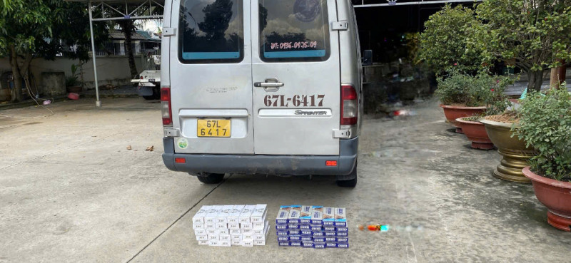 Tây Ninh: Buôn bán hàng cấm là thuốc lá điếu nhập lậu, 1 cá nhân bị xử phạt 40 triệu đồng