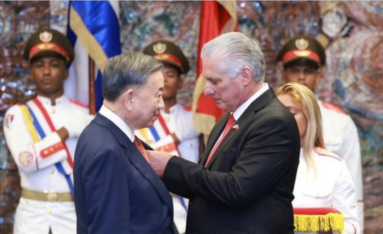 Cuba trao tặng Huân chương Jose Marti cho Tổng Bí thư, Chủ tịch nước Tô Lâm