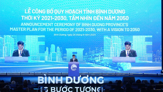 Bình Dương công bố quy hoạch tỉnh giai đoạn 2021 - 2030, tầm nhìn đến 2050