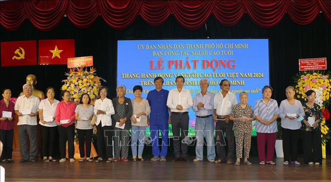 TP. Hồ Chí Minh tổ chức phát động Tháng hành động vì Người cao tuổi Việt Nam 2024