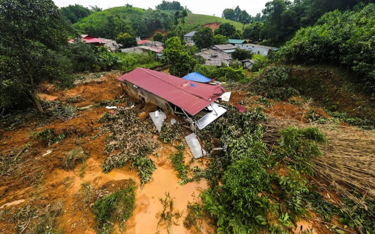 Yên Bái: Có 1 người tử vong, thiệt hại 521 nhà, trên 260 ha cây trồng, ước tính thiệt hại trên 6 tỉ đồng do mưa lớn