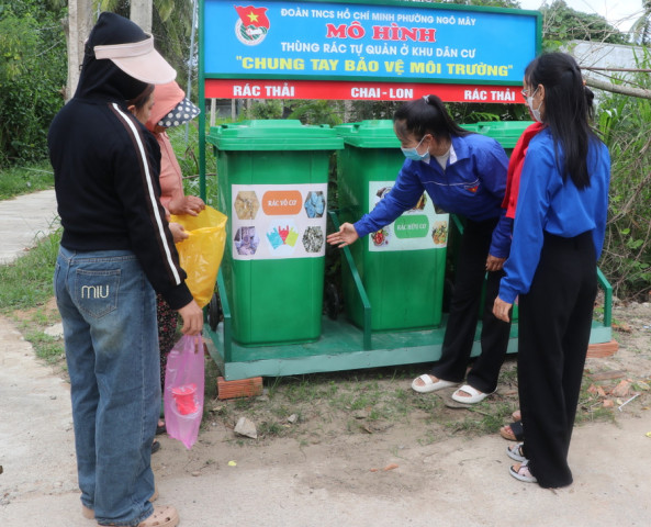Gia Lai: Triển khai phân loại chất thải rắn sinh hoạt tại nguồn