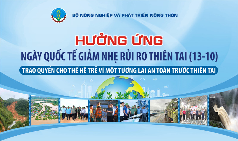 Hưởng ứng Ngày Quốc tế giảm nhẹ rủi ro thiên tai 13/10/2024