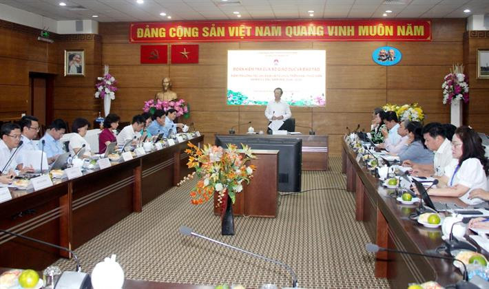 Bộ Giáo dục và Đào tạo kiểm tra công tác thực hiện nhiệm vụ đầu năm học tại TP. Hồ Chí Minh