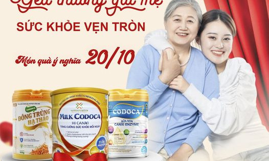 Quà tặng sức khỏe ý nghĩa ngày 20/10 từ thương hiệu dinh dưỡng Codoca
