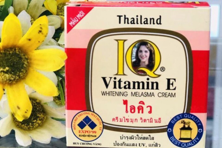 Hà Nội đình chỉ lưu hành, thu hồi, tiêu hủy sản phẩm Kem thoa mặt IQ Vitamin E Whitening Melasma
