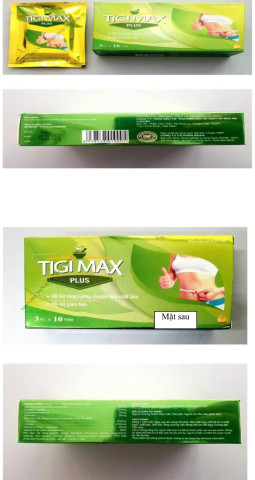 Phát hiện sản phẩm thực phẩm bảo vệ sức khỏe TIGI MAX PLUS có chứa chất cấm Sibutramine, Phenolphtalein