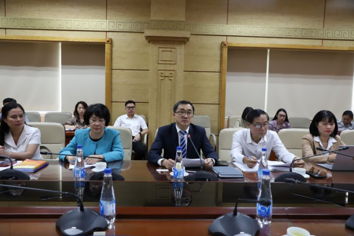 Đại diện Bộ Y tế làm việc với Liên minh Phòng, chống tác hại thuốc lá Đông Nam Á