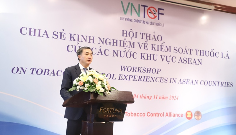 Hội thảo chia sẻ kinh nghiệm về kiểm soát thuốc lá của các nước khu vực ASEAN
