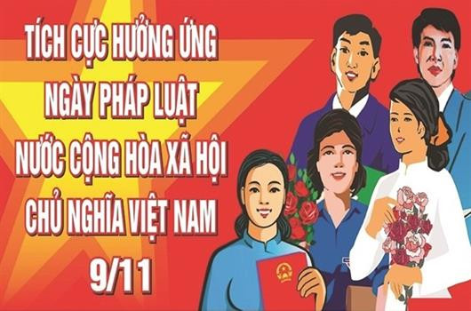 Hưởng ứng “Ngày Pháp luật nước Cộng hòa xã hội chủ nghĩa Việt Nam” năm 2024